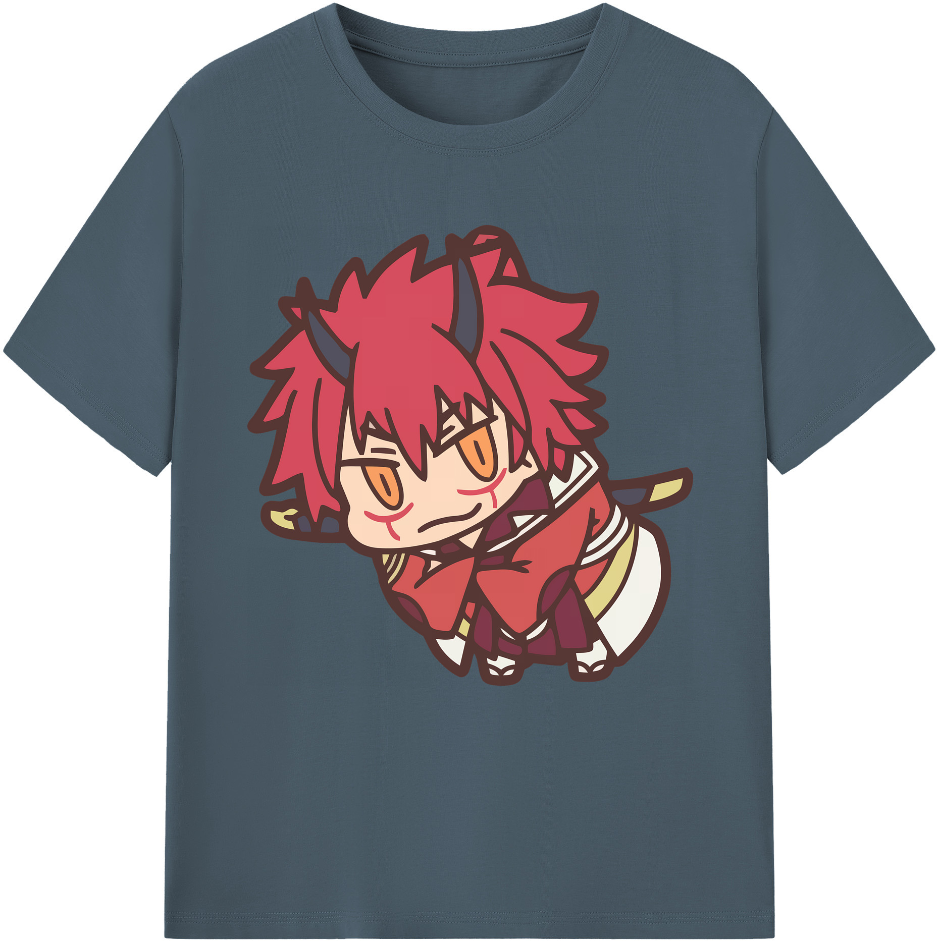 （画像用） 転スラ Regarding Reincarnated to Slime 綿100％半袖Tシャツ（フロントプリント）